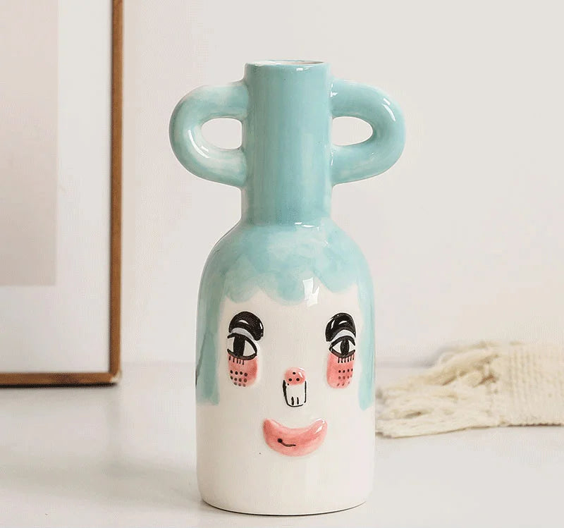 Vaso Decorativo Listrado | Henry