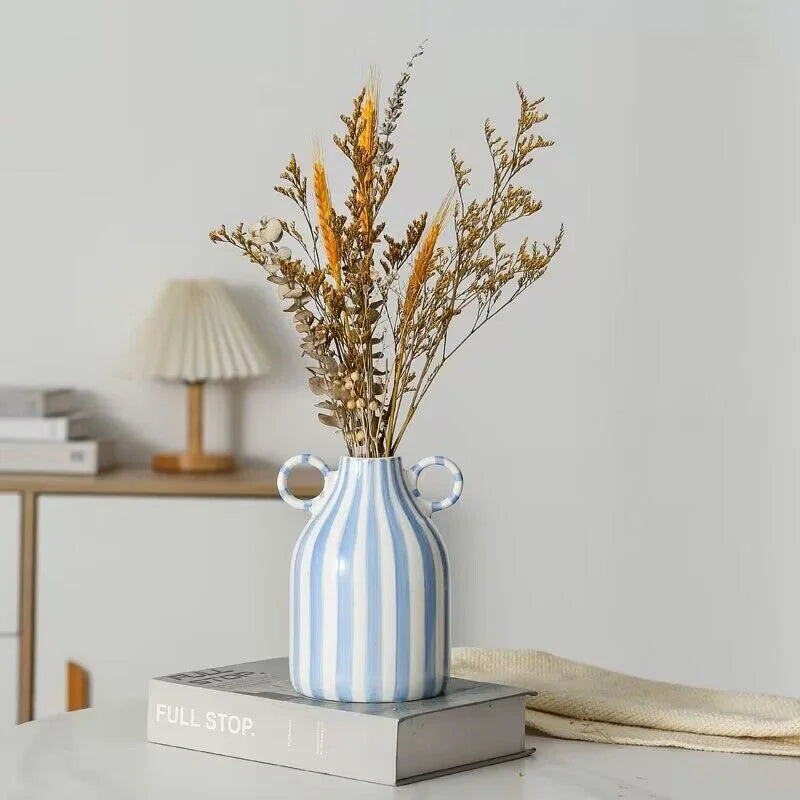 Vaso Decorativo Listrado | Henry