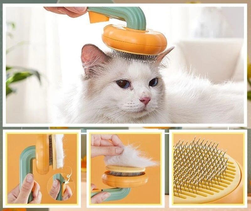 Escova Pente Removedor de Pelos de Gatos Animais de Estimação - LOJAS HENRY SHOP