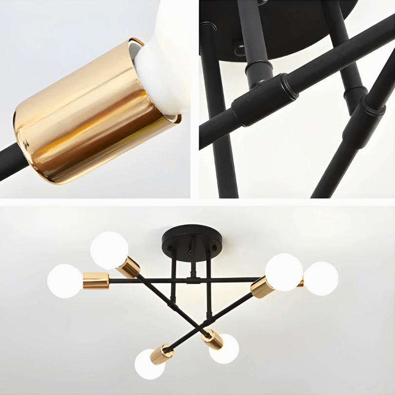 Lustre Sputnik p/ 6 Lâmpadas | Henry