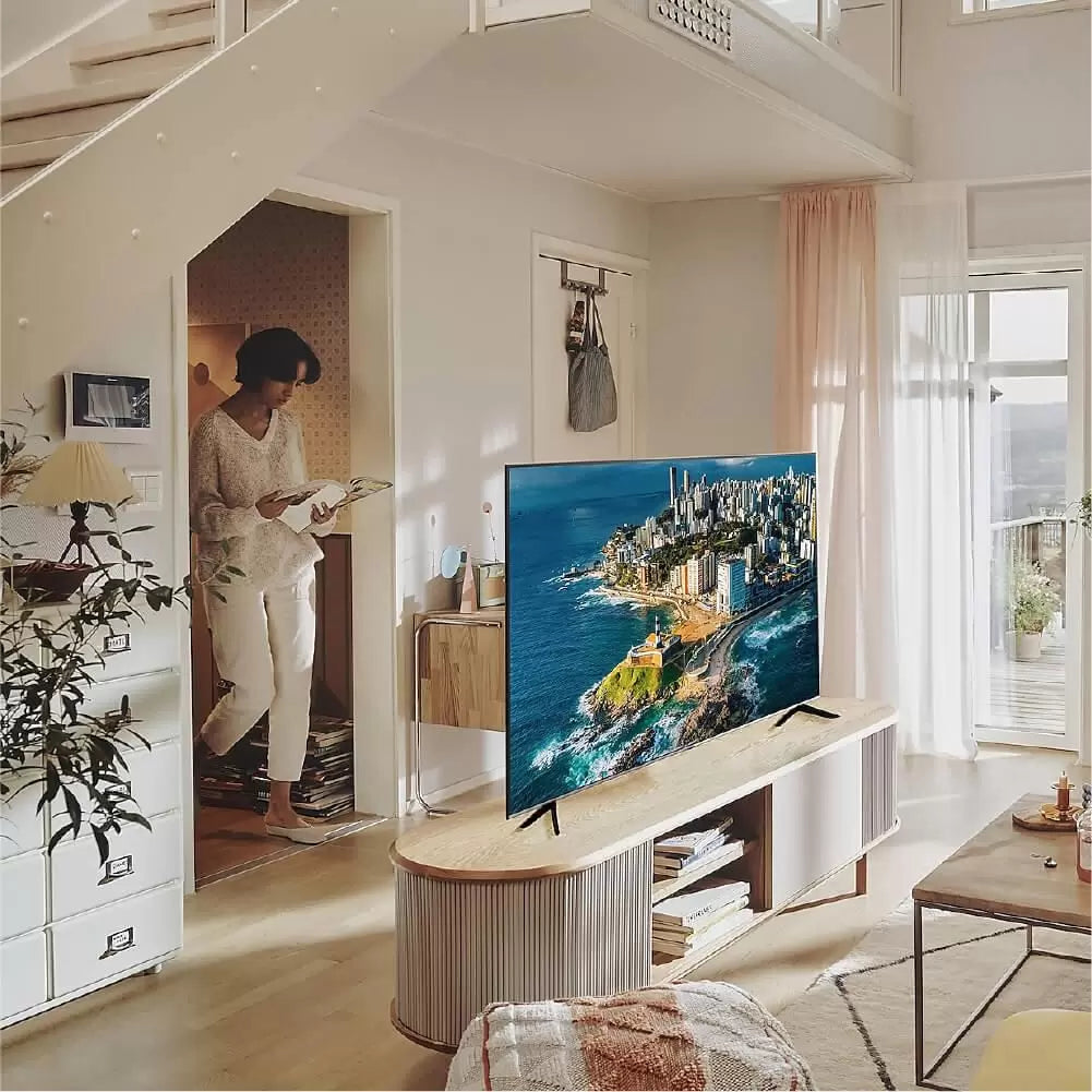 Smart TV Samsung 50" 3 em 1 UHD 4K CU7700 Crystal e Tizen | Henry