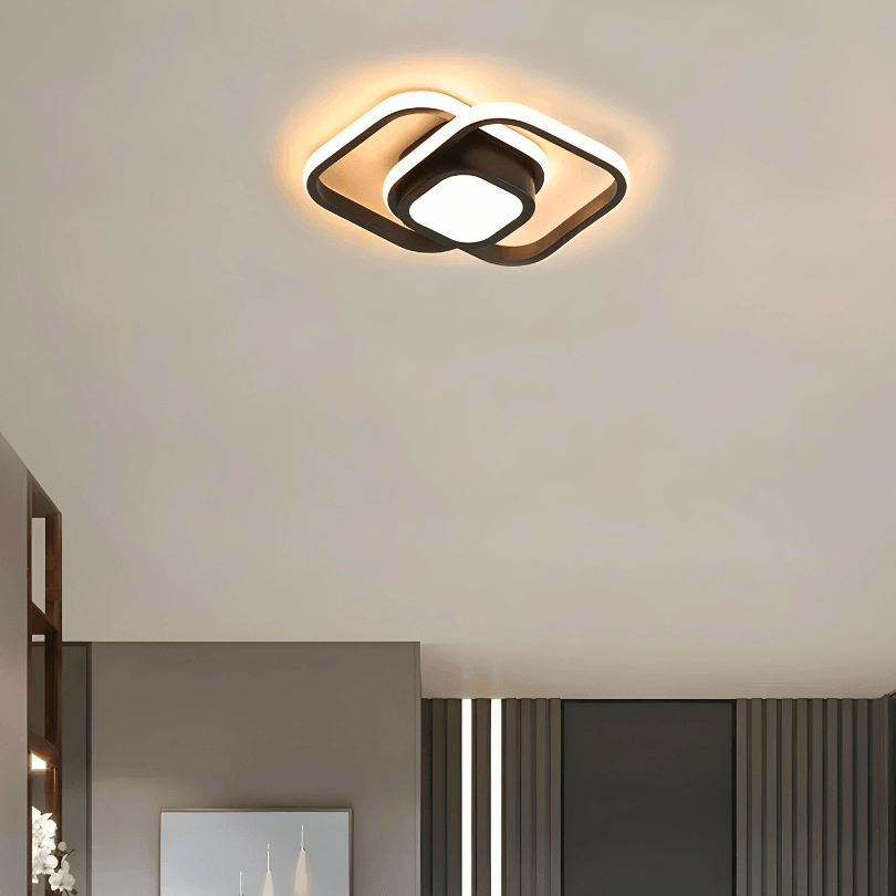 Luminária de Teto - Interlace Glow Quadrada | Henry
