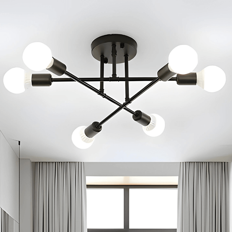 Lustre Sputnik p/ 6 Lâmpadas | Henry