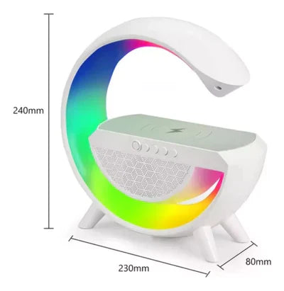 Caixa de Som Luminária RGB G-Speaker | Henry