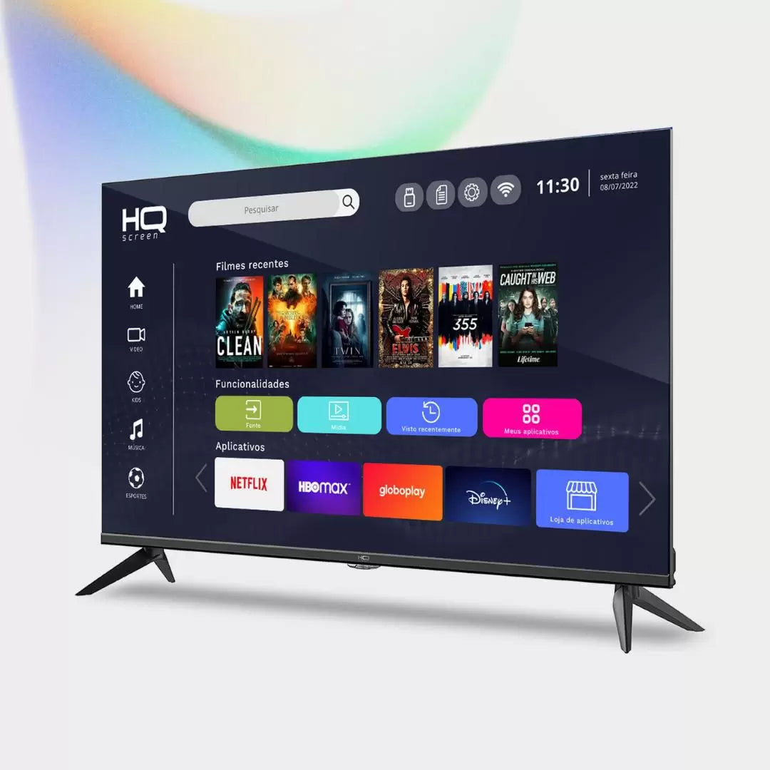Smart TV LED 32" HD com Android 11 | Henry