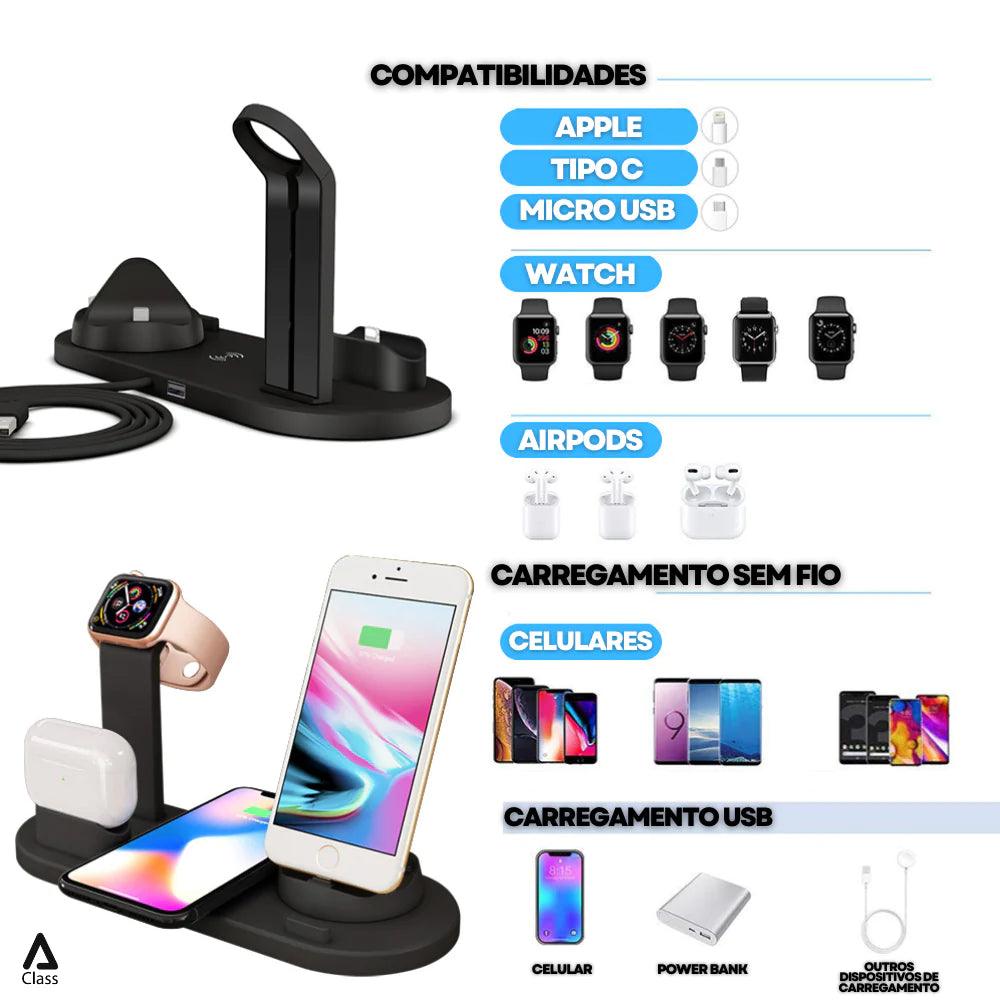 Carregador sem fio 7 em 1 - Fast Charger - LOJAS HENRY SHOP