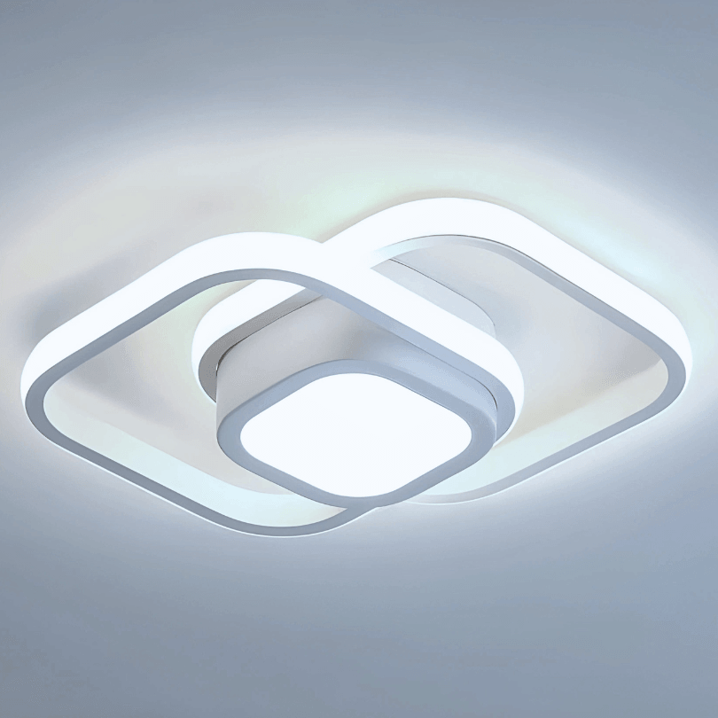 Luminária de Teto - Interlace Glow Quadrada | Henry