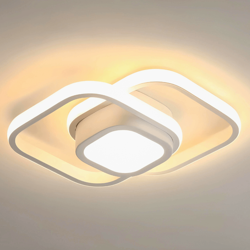 Luminária de Teto - Interlace Glow Quadrada | Henry