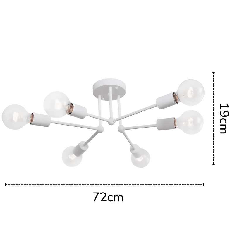Lustre Sputnik para 6 Lâmpadas | Henry