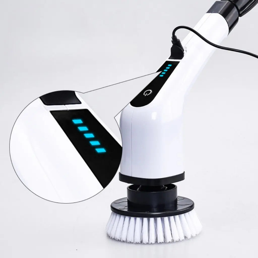 Escova de Limpeza Elétrica 360º MOP Multiuso 7 em 1 Recarregável | Henry