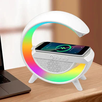 Caixa de Som Luminária RGB G-Speaker | Henry