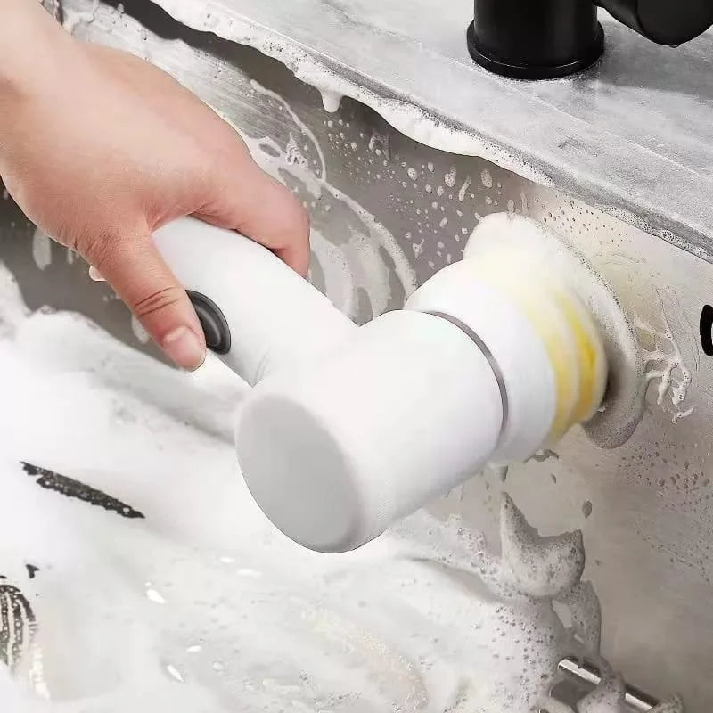 Escova de limpeza elétrica 5 em 1 Sem Fio - TurboClean Pro | Henry