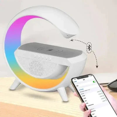 Caixa de Som Luminária RGB G-Speaker | Henry