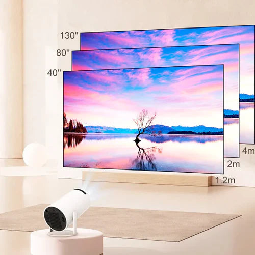 Projetor Portátil CineHome 4K Android | Henry