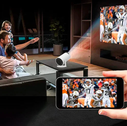 Projetor Portátil CineHome 4K Android | Henry