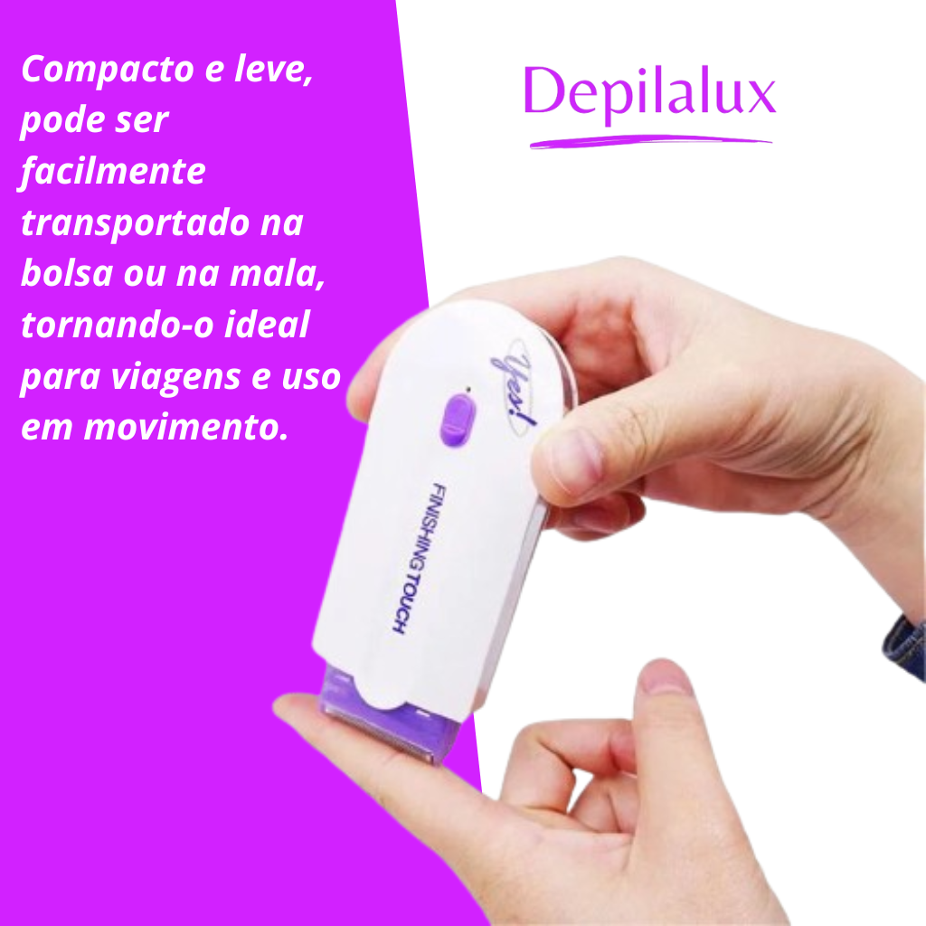 Depilalux® - Depilador Indolor 2 em 1 - Portátil | Henry