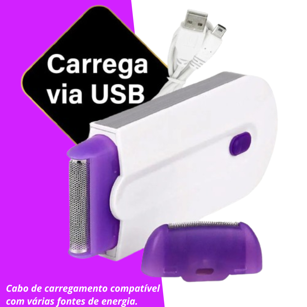 Depilalux® - Depilador Indolor 2 em 1 - Portátil | Henry