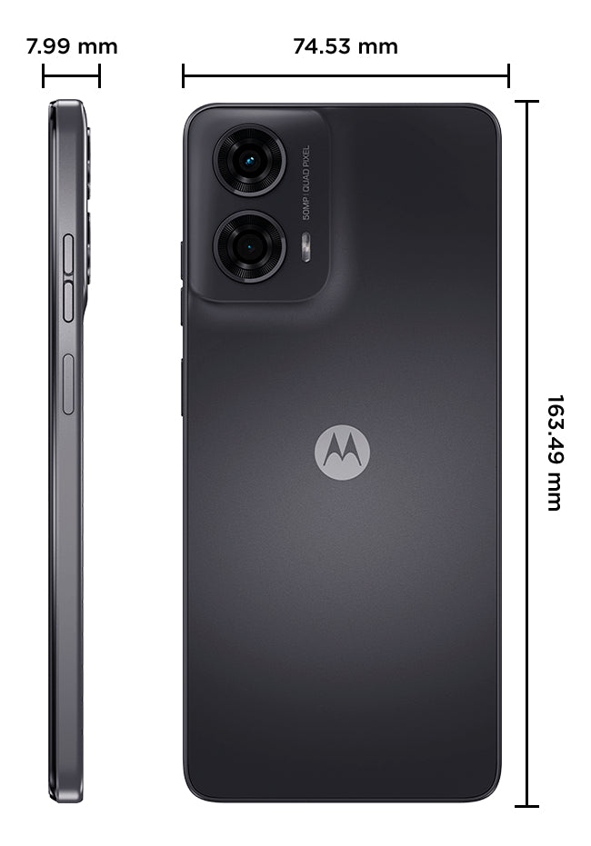 Smartphone Motorola Moto G24 128gb 4gb 6,6'' Hd+ Android 14 4G/Lite Dual Sim Grafite | Henry