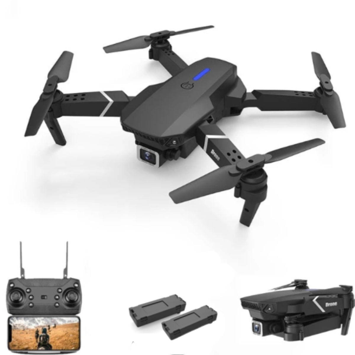Drone Profissional Wifi / Zangão 4k - 1080p | Henry