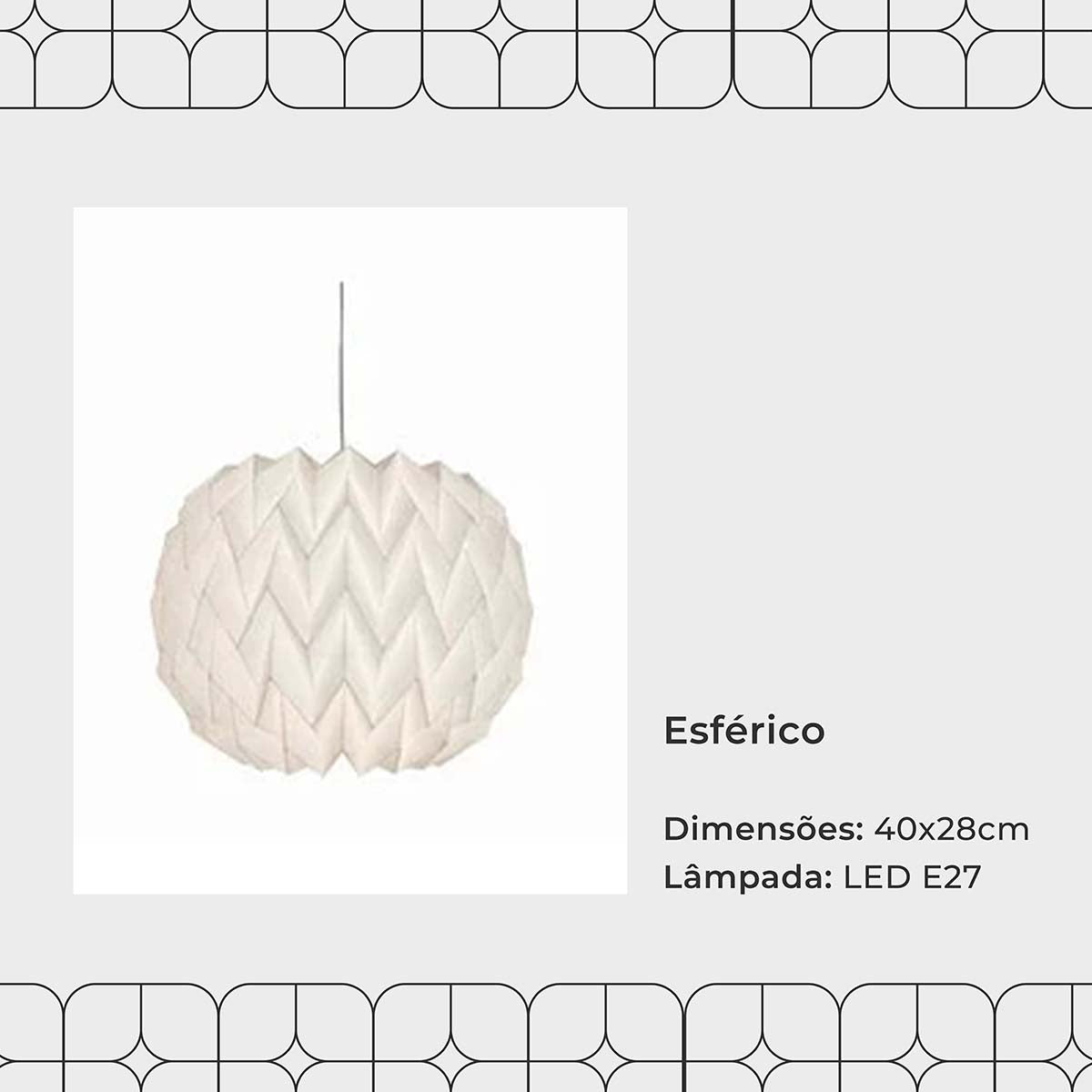 Pendentes LED de Origami (a prova d'água) | Henry