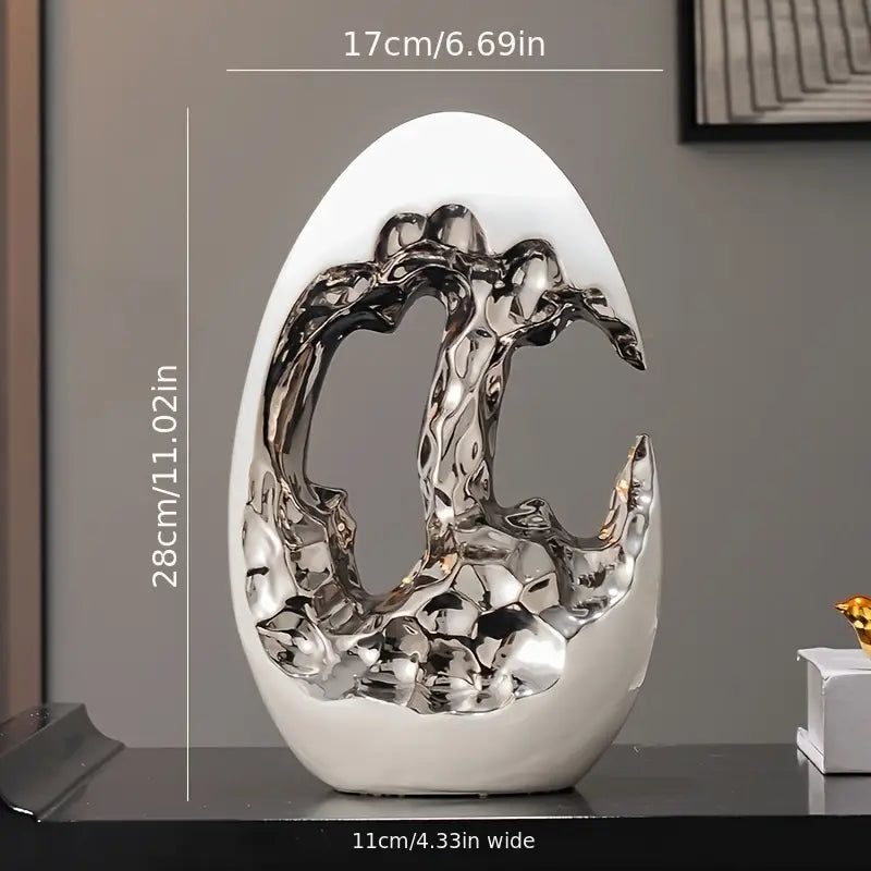 Escultura Ovo de Dragão Premium | Henry