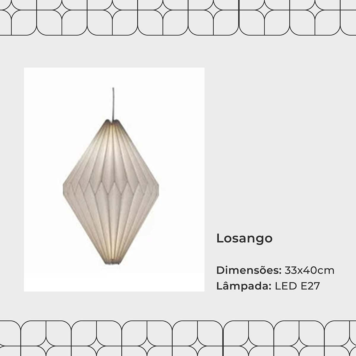 Pendentes LED de Origami (a prova d'água) | Henry
