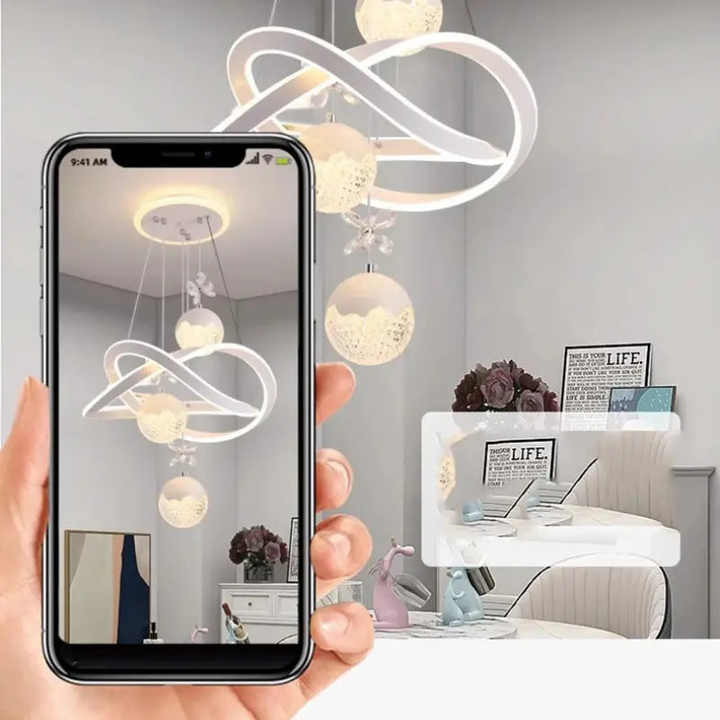 Luminária Pendente Moderna Lustre de Cristal | Henry