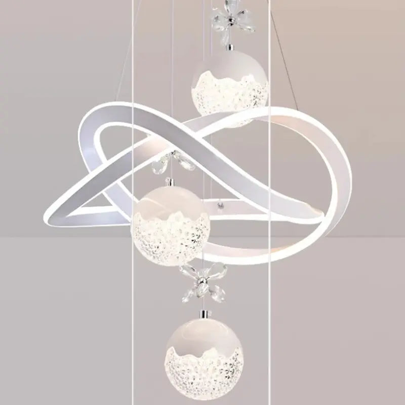 Luminária Pendente Moderna Lustre de Cristal | Henry