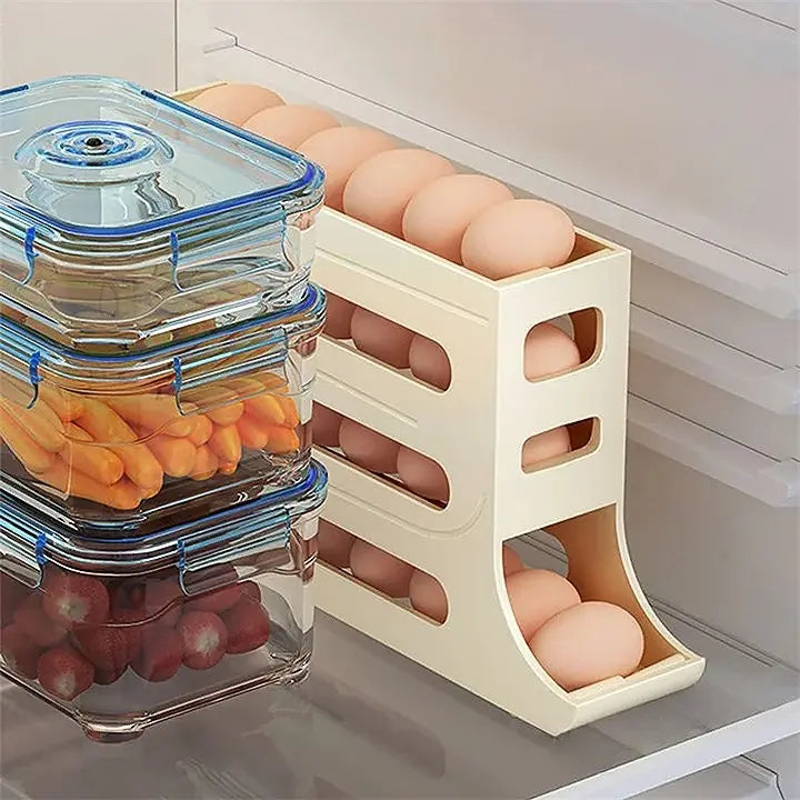 Organizador de Geladeira Porta Ovos 4 Camadas | Henry