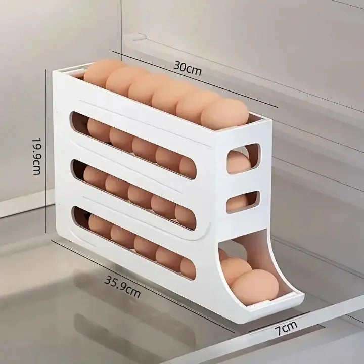 Organizador de Geladeira Porta Ovos 4 Camadas | Henry