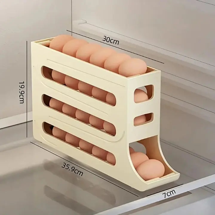 Organizador de Geladeira Porta Ovos 4 Camadas | Henry