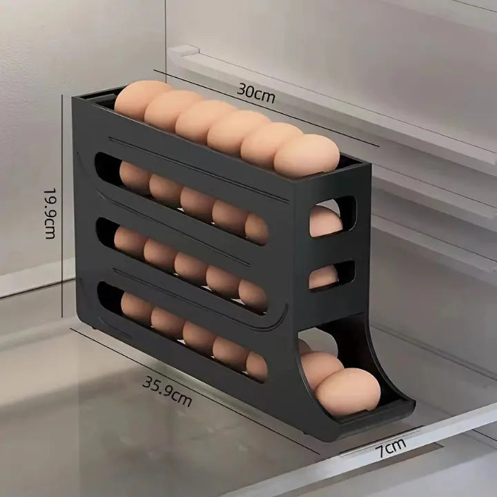 Organizador de Geladeira Porta Ovos 4 Camadas | Henry