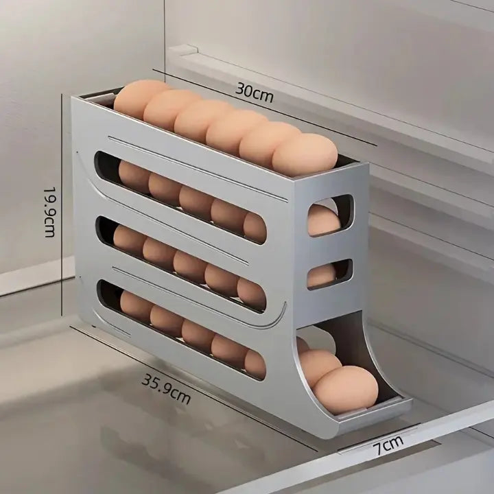 Organizador de Geladeira Porta Ovos 4 Camadas | Henry