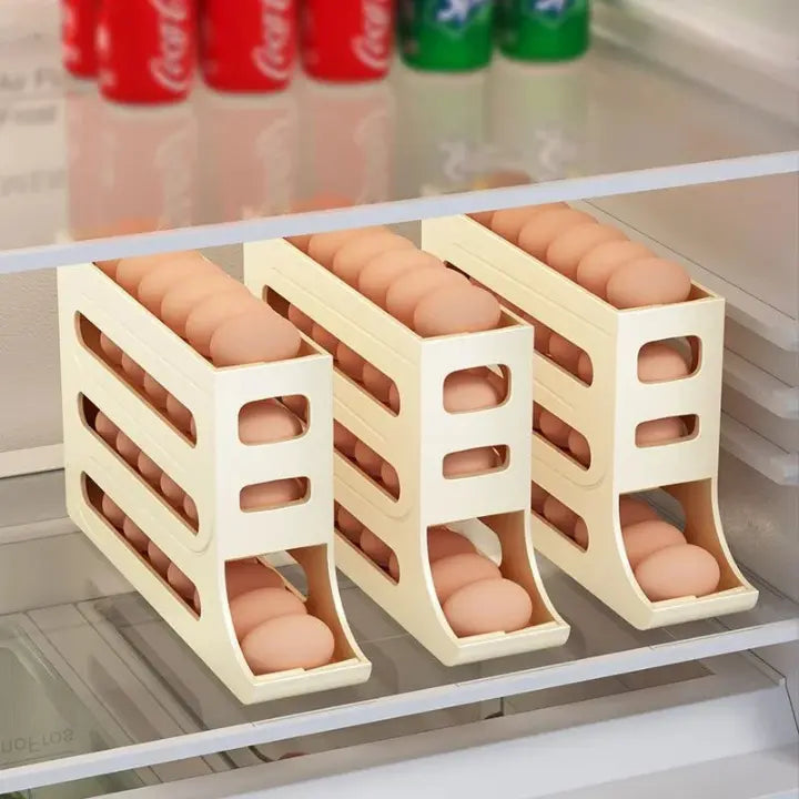 Organizador de Geladeira Porta Ovos 4 Camadas | Henry