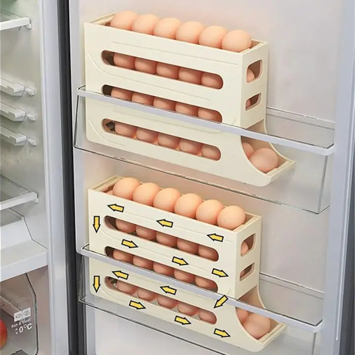 Organizador de Geladeira Porta Ovos 4 Camadas | Henry