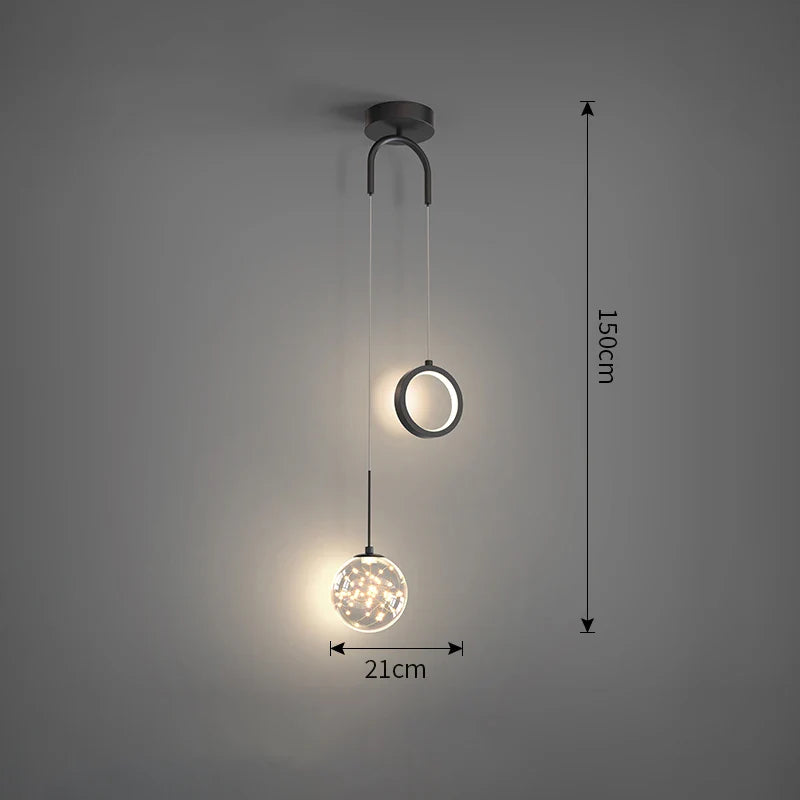 Lustre LED Nordic Gold | Henry