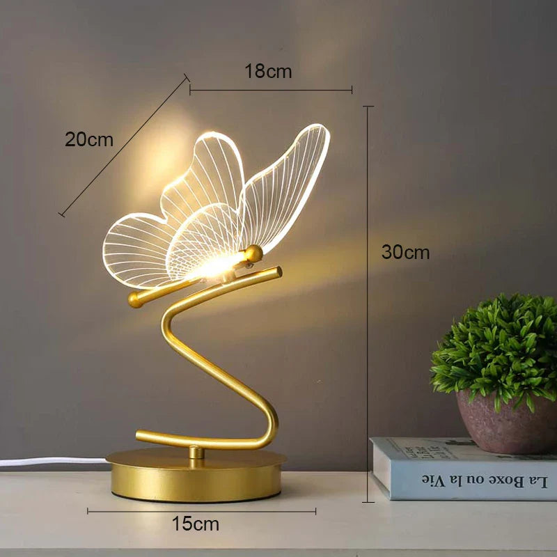 Luminária LED Nórdica ButterFly Minimalista | Henry