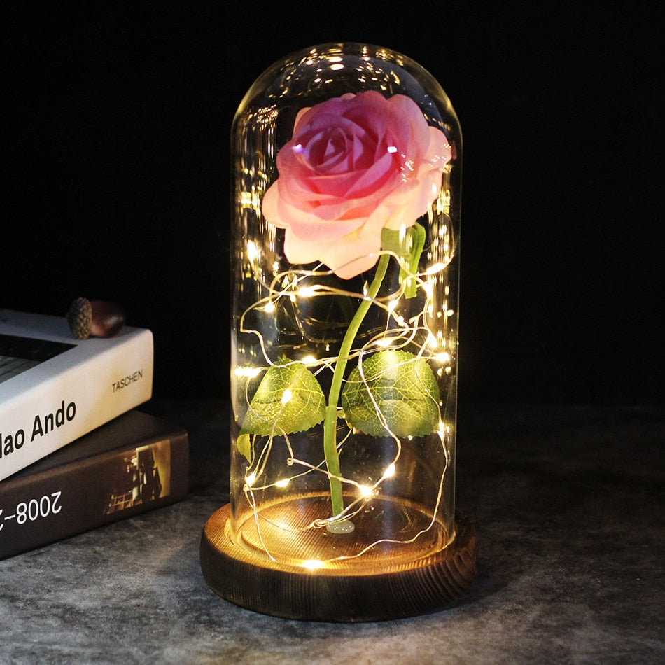 Rosa Eterna Brilhante - Galaxy Rose | Henry