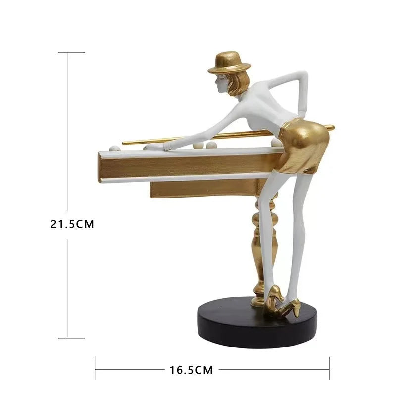 Escultura Bilhar Europeia | Henry