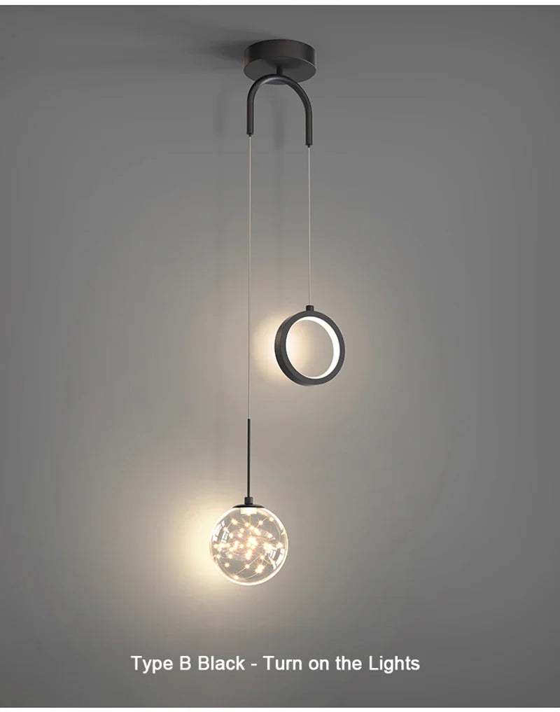 Lustre LED Nordic Gold | Henry