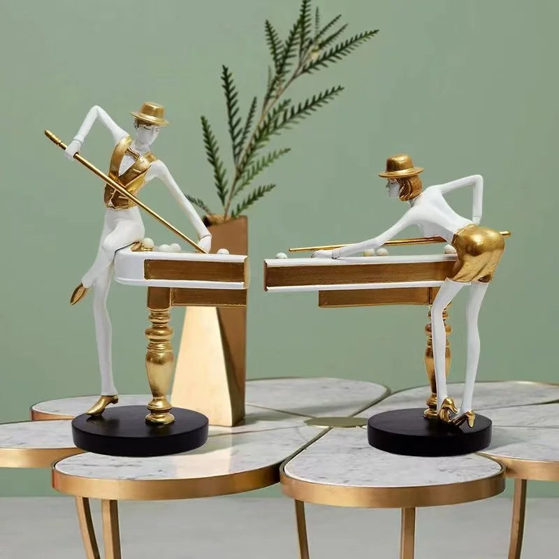 Escultura Bilhar Europeia | Henry