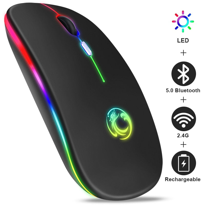 Mouse sem fio Recarregável Gamer OregonMouse | Henry