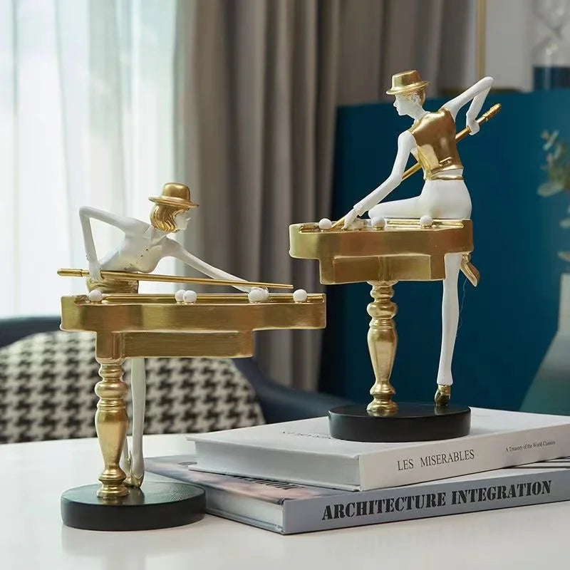 Escultura Bilhar Europeia | Henry