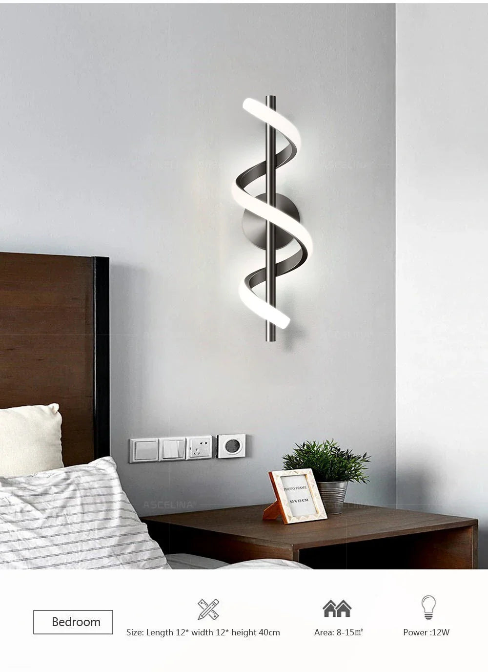 Luminária LED Nórdica Minimalista | Henry