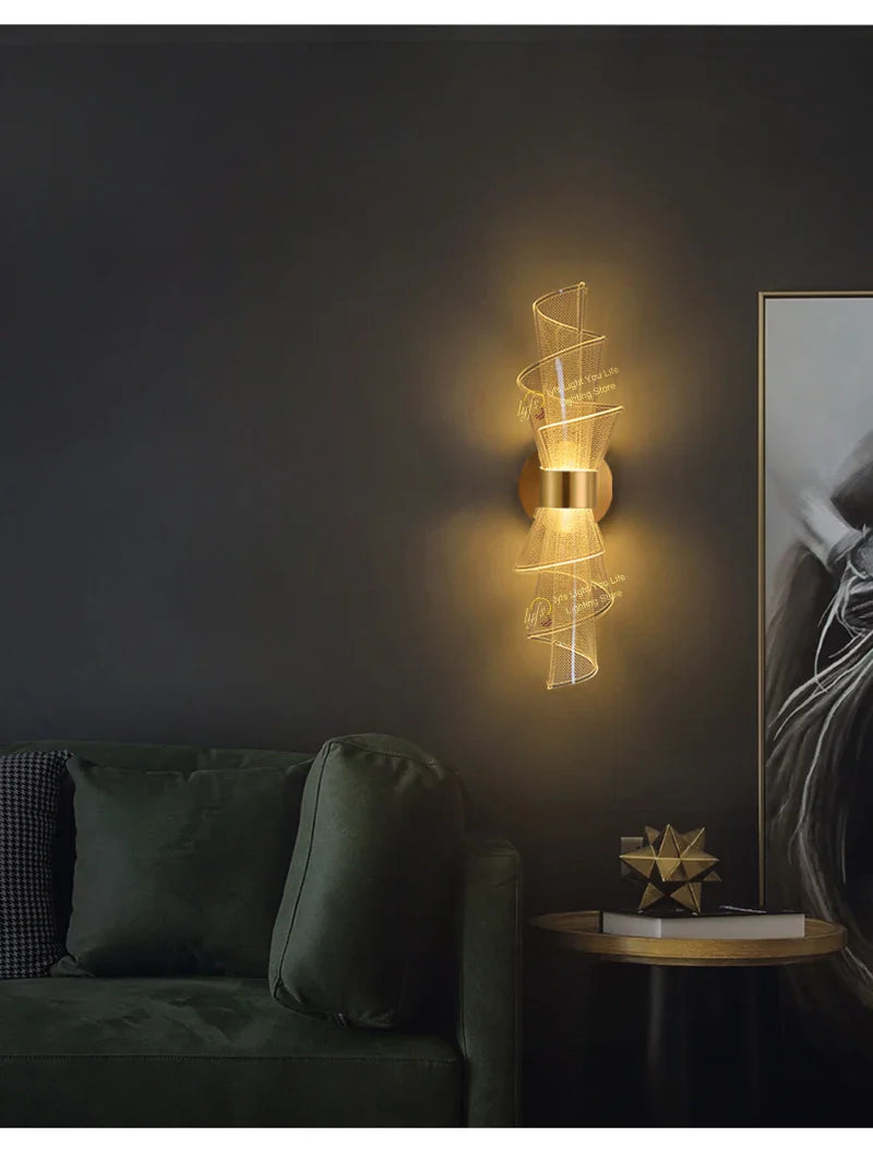 Luminária LED Nordic Gold Prime | Henry