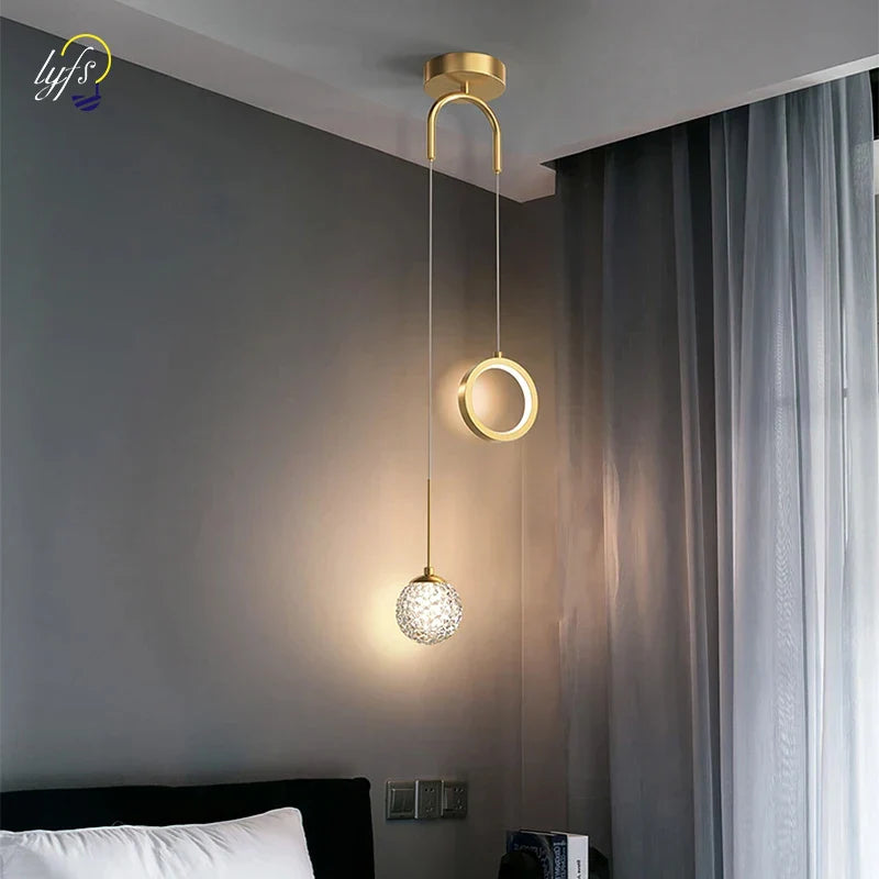 Lustre LED Nordic Gold | Henry