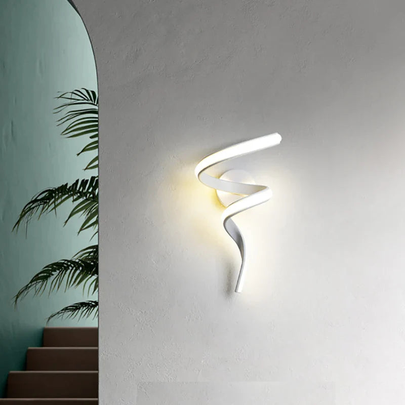 Luminária de Parede LED Espiral | Henry