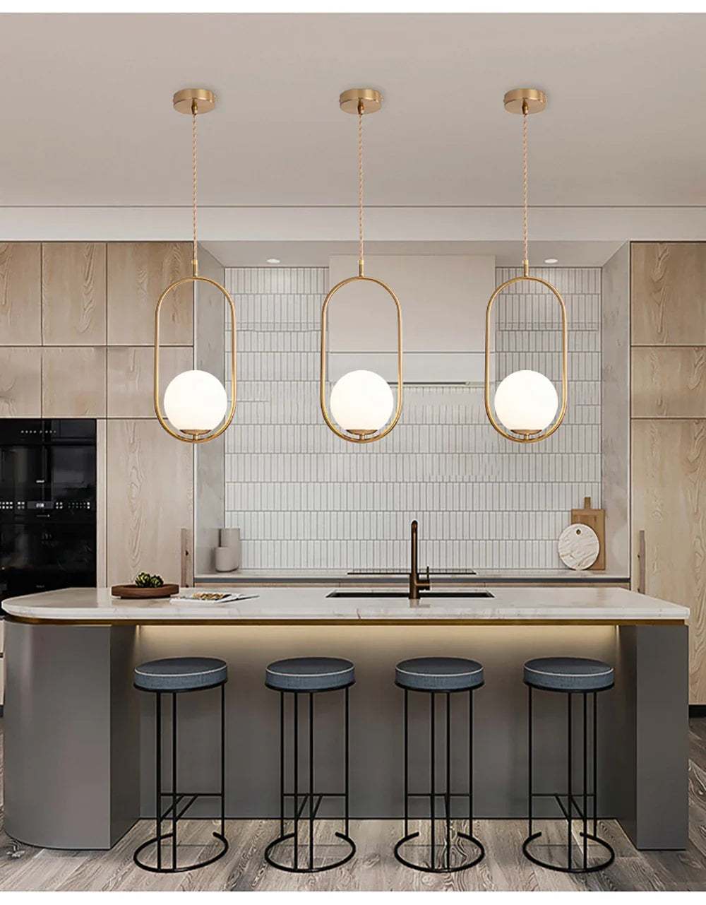 Luminária LED Golden Slim | Henry