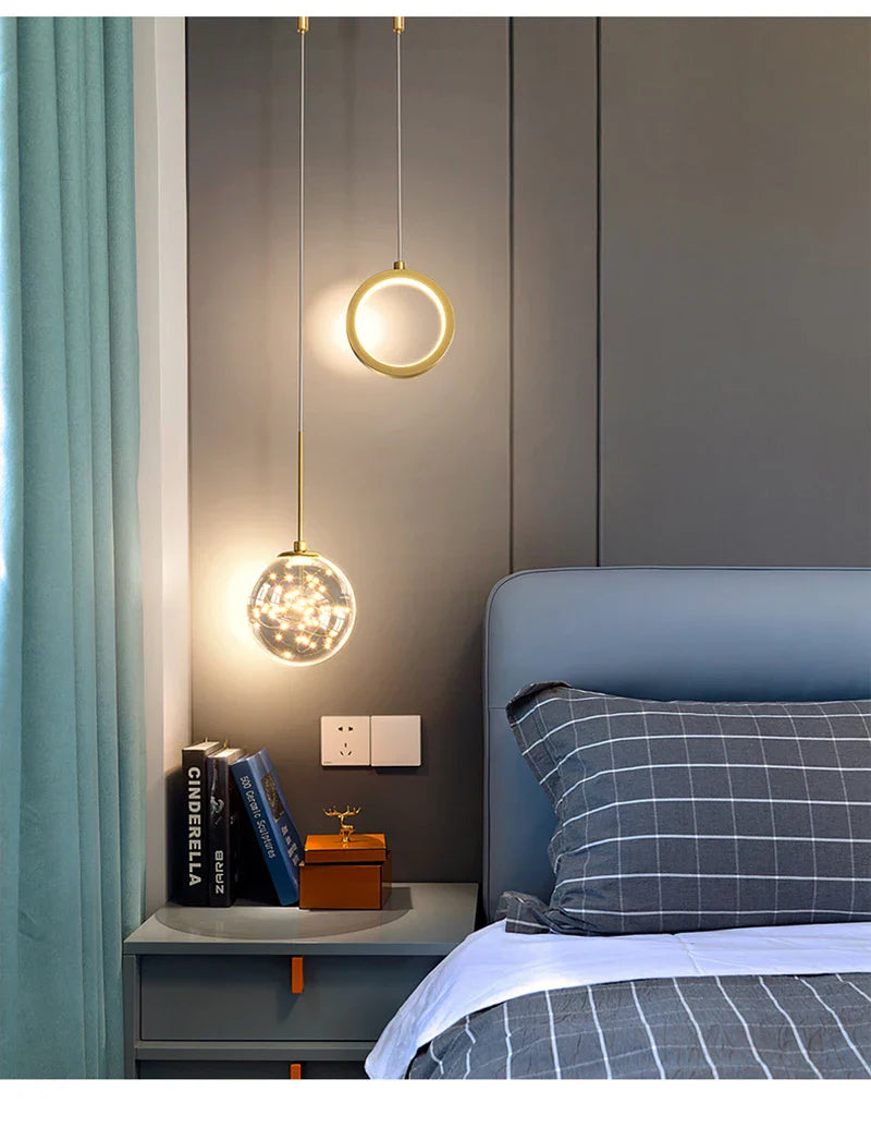 Lustre LED Nordic Gold | Henry