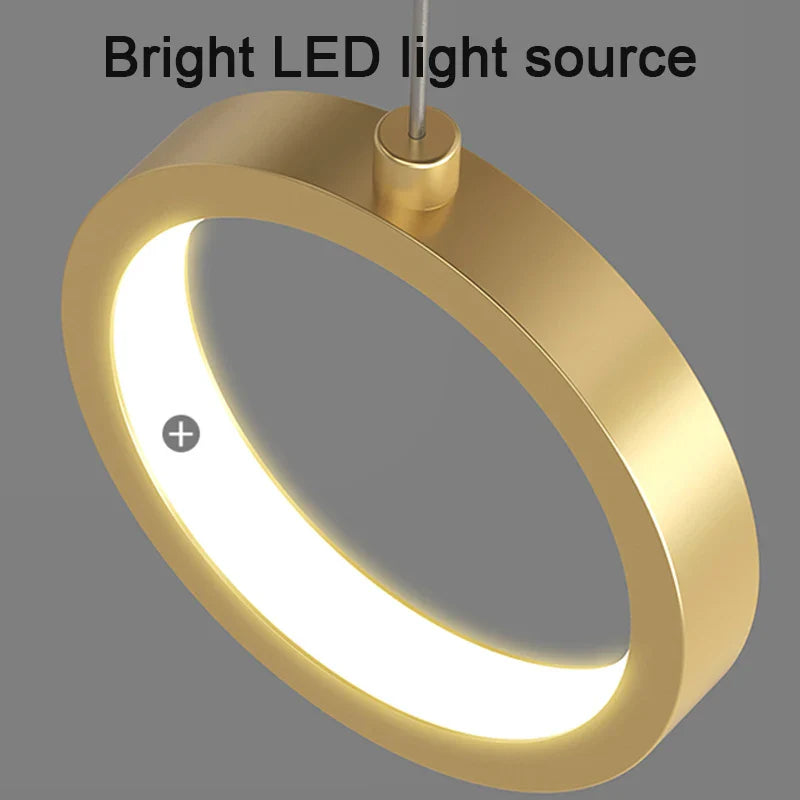 Lustre LED Nordic Gold | Henry